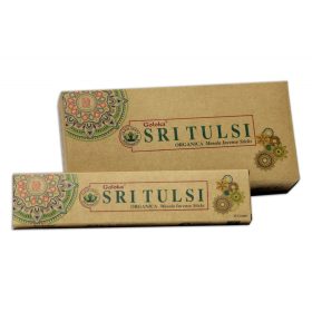   Goloka Sri Tulsi- Szent Bazsalikom-Organikus sorozat  Masala Füstölő