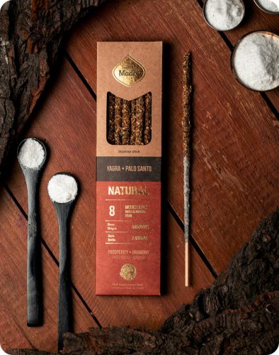 Sagrada Madre-Natural Doble Yagra Palo Santo   Füstölőpálca