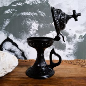 Görög gyanta Égető Fedeles Fém-Fekete