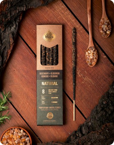 Sagrada Madre-Natural Doble Rosemary Olibanum  Füstölőpálca