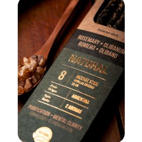   Sagrada Madre-Natural Doble Rosemary Olibanum  Füstölőpálca