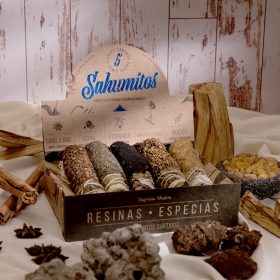   Sagrada Madre-Gyógynövényes Füstölő Köteg- Fűszergyantás készlet