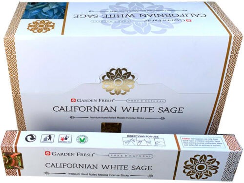 Garden Fresh Californian White Sage-Fehér Zsálya  Masala Füstölő