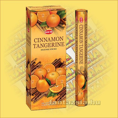 HEM Fahéj Mandarin illatú indiai füstölő /HEM Cinnamon Tangerine/