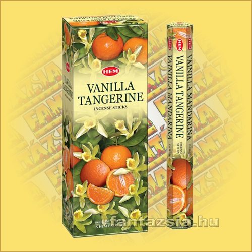 HEM Vanília Mandarin illatú indiai füstölő /HEM Vanilla Tangerine/