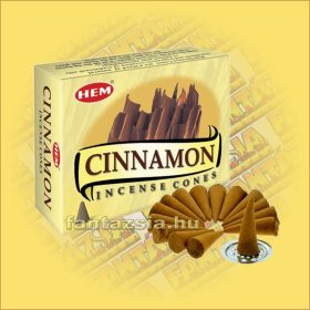 Fahéj Illatú Kúpfüstölő / HEM Cinnamon