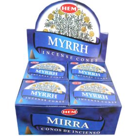 Mirha Illatú Kúpfüstölő/ HEM Myrrh 
