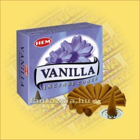 Vanília Illatú Kúpfüstölő / HEM Vanilla 
