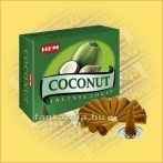 Kókusz Illatú Kúpfüstölő / HEM  Coconut