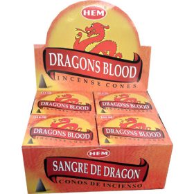 Sárkányvér Kúpfüstölő / HEM  Dragons Blood