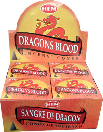 Sárkányvér Kúpfüstölő / HEM  Dragons Blood