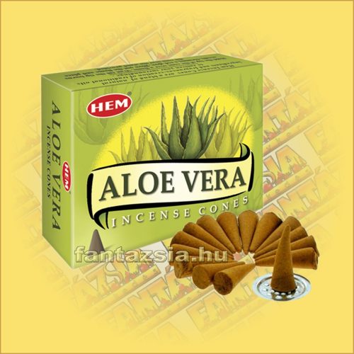 Aloe Vera Illatú Kúpfüstölő / HEM Aloe Vera 