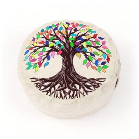 Extra Magas Meditációs párna -Család "Életfa"