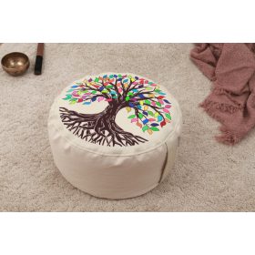 Extra Magas Meditációs párna -Család "Életfa"