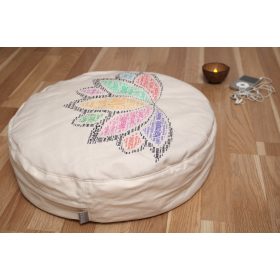   Nagy méretű Meditációs párna - Lótusz Angol Pozítiv Üzenetekkel