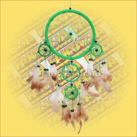 Álomfogó (álomőrző) zöld 16cm