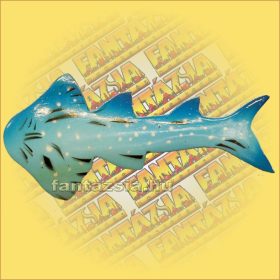 Trópusi Hal Hűtőmágnes-AB